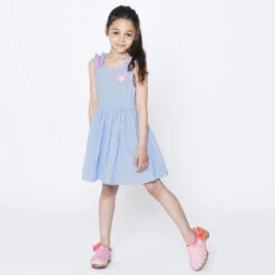 Billieblush Girls Pale Blue Cotton Dress -Billieblush billieblush girls pale blue cotton dress 439440 3c3c0f5f4a771e33061e95c1081bace400a21608 outfit