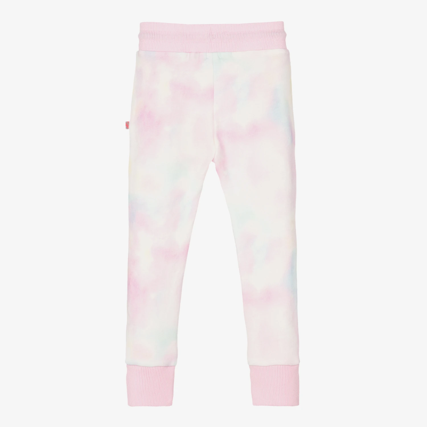 Billieblush Girls Pastel Pink Cotton Joggers 4 Billieblush Girls Pastel Pink Cotton Joggers - Image 2