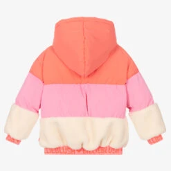 Billieblush Girls Pink Colourblock Jacket -Billieblush billieblush girls pink colourblock jacket 468391 e2116383953b170867add5184c628a5205033548