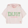 Billieblush Girls Pink Cotton Hooded Sweatshirt -Billieblush billieblush girls pink cotton hooded sweatshirt 502529 3a3e86f6d6fc992dfc5fc69ef7a7983d98a2c01b