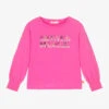 Billieblush Girls Pink Cotton Jersey Top