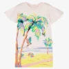 Billieblush Girls Pink Cotton Palm Tree Print Dress -Billieblush billieblush girls pink cotton palm tree print dress 502509 d0833d87a05229b3d4e4afe68d5c5d8443c5f227