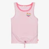 Billieblush Girls Pink Cotton Vest Top -Billieblush billieblush girls pink cotton vest top 439526 f1fd5f92e74addd8246de198512af220e52a1662