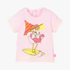 Billieblush Girls Pink Flamingo T-Shirt