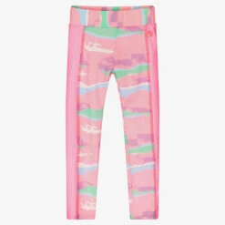 Billieblush Girls Pink Jersey Leggings