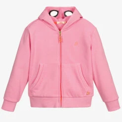 Billieblush Girls Pink Masked Zip-Up Top -Billieblush billieblush girls pink masked zip up top 406548 964eef73a6b992bc46d49b06c81347d85fabefbc