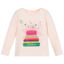 Billieblush Girls Pink Polycotton Top