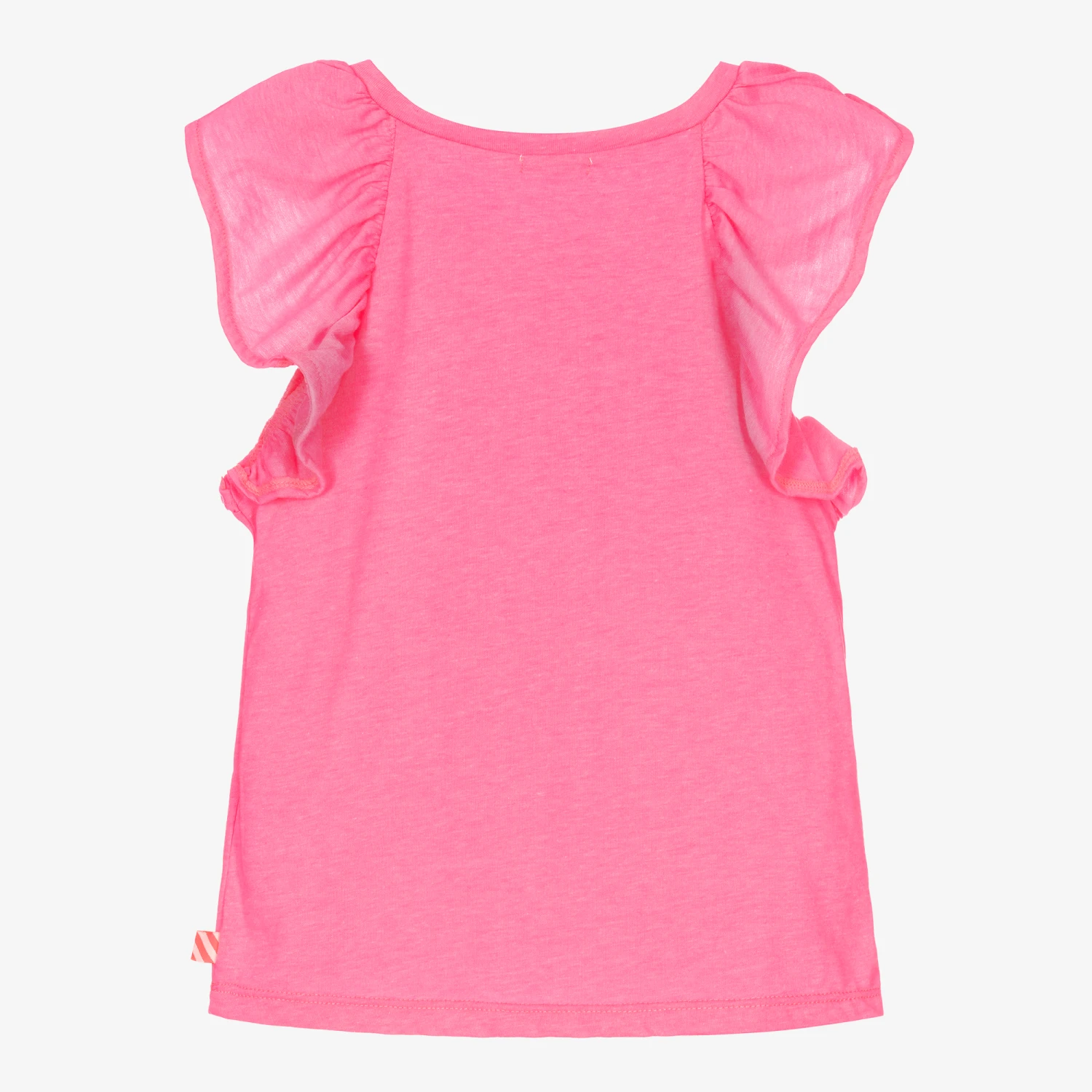 Billieblush Girls Pink Rainbow T-Shirt 5 Billieblush Girls Pink Rainbow T-Shirt - Image 3