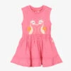 Billieblush Girls Pink Seahorse Dress