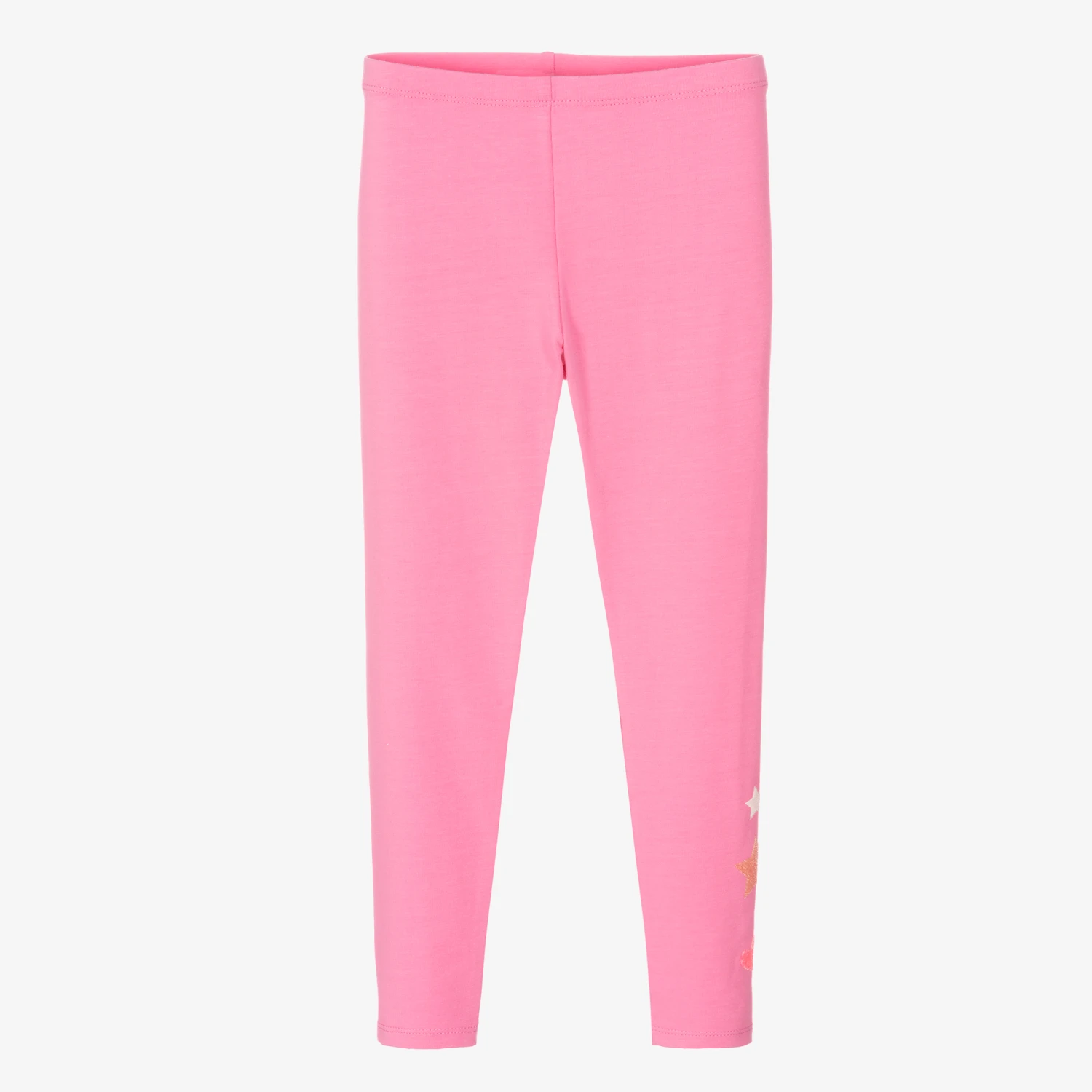 Billieblush Girls Pink Star Leggings 3 Billieblush Girls Pink Star Leggings