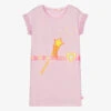 Billieblush Girls Pink Stars Cotton Dress