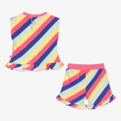 Billieblush Girls Pink Striped Shorts Set -Billieblush billieblush girls pink striped shorts set 439532 5769ba6cfab16756440a68d2094a937857b5ce02