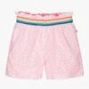 Billieblush Girls Pink & White Shorts