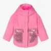 Billieblush Girls Pink Wool Hooded Coat 2 Billieblush Girls Pink Wool Hooded Coat -Billieblush billieblush girls pink wool hooded coat 468428 2c05369ebd435183d3ae673336c3738a1fe49897