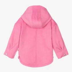 Billieblush Girls Pink Wool Hooded Coat -Billieblush billieblush girls pink wool hooded coat 468428 70e3c0b25f1daeaa02eedfeb2ccd698f3e590ef0