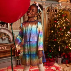 Billieblush -Billieblush billieblush girls pleated rainbow dress 406555 d374197a12ddbe5994f5cb767faa8da16355a578 outfit