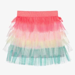 Billieblush Girls Rainbow Tulle Tutu Skirt