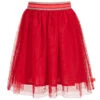 Billieblush Girls Red Tulle Skirt