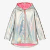 Billieblush Girls Silver Metallic Hooded Raincoat -Billieblush billieblush girls silver metallic hooded raincoat 502538 1b0c1b948268ceec19cd8046bba07c69eea497ba