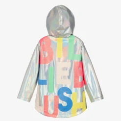 Billieblush Girls Silver Metallic Hooded Raincoat 9 Billieblush Girls Silver Metallic Hooded Raincoat -Billieblush billieblush girls silver metallic hooded raincoat 502538 d4b817878bacf14acc17ec7c2731b66621094534