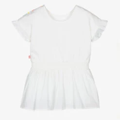 Billieblush Girls White Cotton Butterfly Playsuit -Billieblush billieblush girls white cotton butterfly playsuit 502541 a84cbb4d4626c9ebb370f388086c060a013c82d9