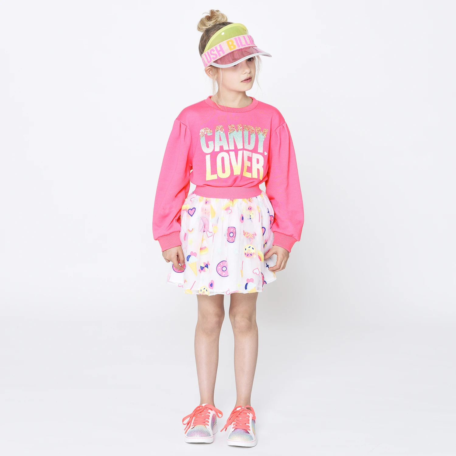 Billieblush Girls White Organza Skirt 4 Billieblush Girls White Organza Skirt - Image 2