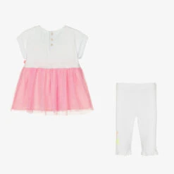 Billieblush Girls White & Pink Tulle Dress Set 7 Billieblush Girls White & Pink Tulle Dress Set -Billieblush billieblush girls white pink tulle dress set 502559 32b137eac0d945a44b0d2fe13f258cf8daeac786