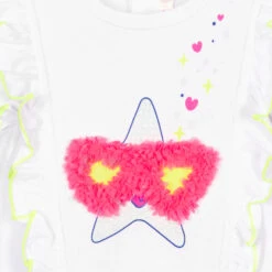 Billieblush Girls White Ruffle T-Shirt -Billieblush billieblush girls white ruffle t shirt 439576 bbfe82c133530647f7aa3c37f104a1f10fd9c53b