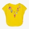Billieblush Girls Yellow Cotton T-Shirt -Billieblush billieblush girls yellow cotton t shirt 439606 484a63f5783473991e20d712a8e1773b0e0b8020