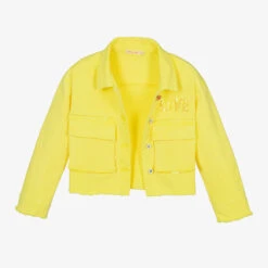 Billieblush Girls Yellow Sequin Twill Jacket -Billieblush billieblush girls yellow sequin twill jacket 502564 fdd9d131eda21c7fd774e93310ca55766a5f764d