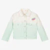 Billieblush Green Dip-Dye Denim Jacket -Billieblush billieblush green dip dye denim jacket 439543 0093419ff370f8949b71b158d9f8c25877308d5d