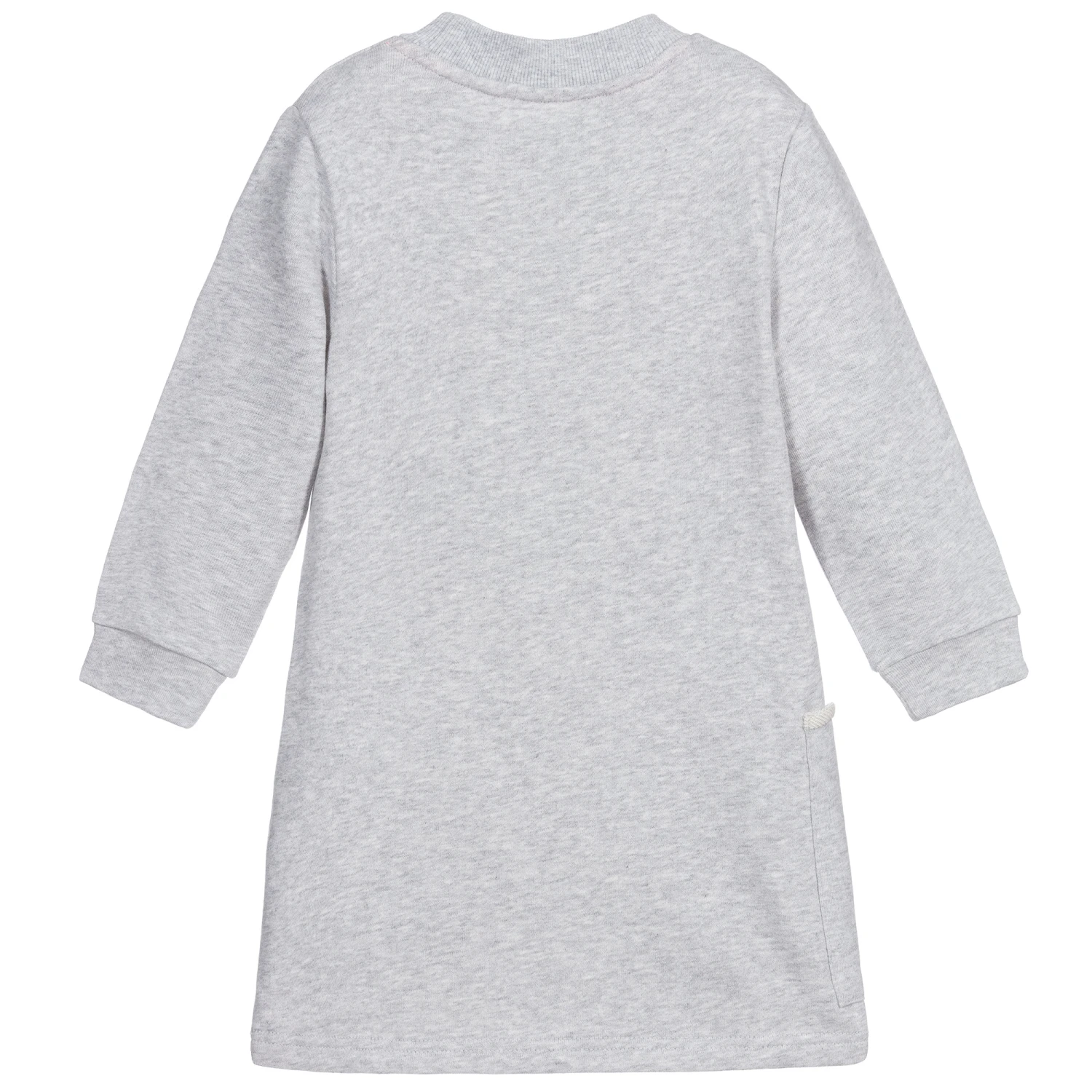 Billieblush Grey Logo Sweatshirt Dress 4 Billieblush Grey Logo Sweatshirt Dress - Image 2