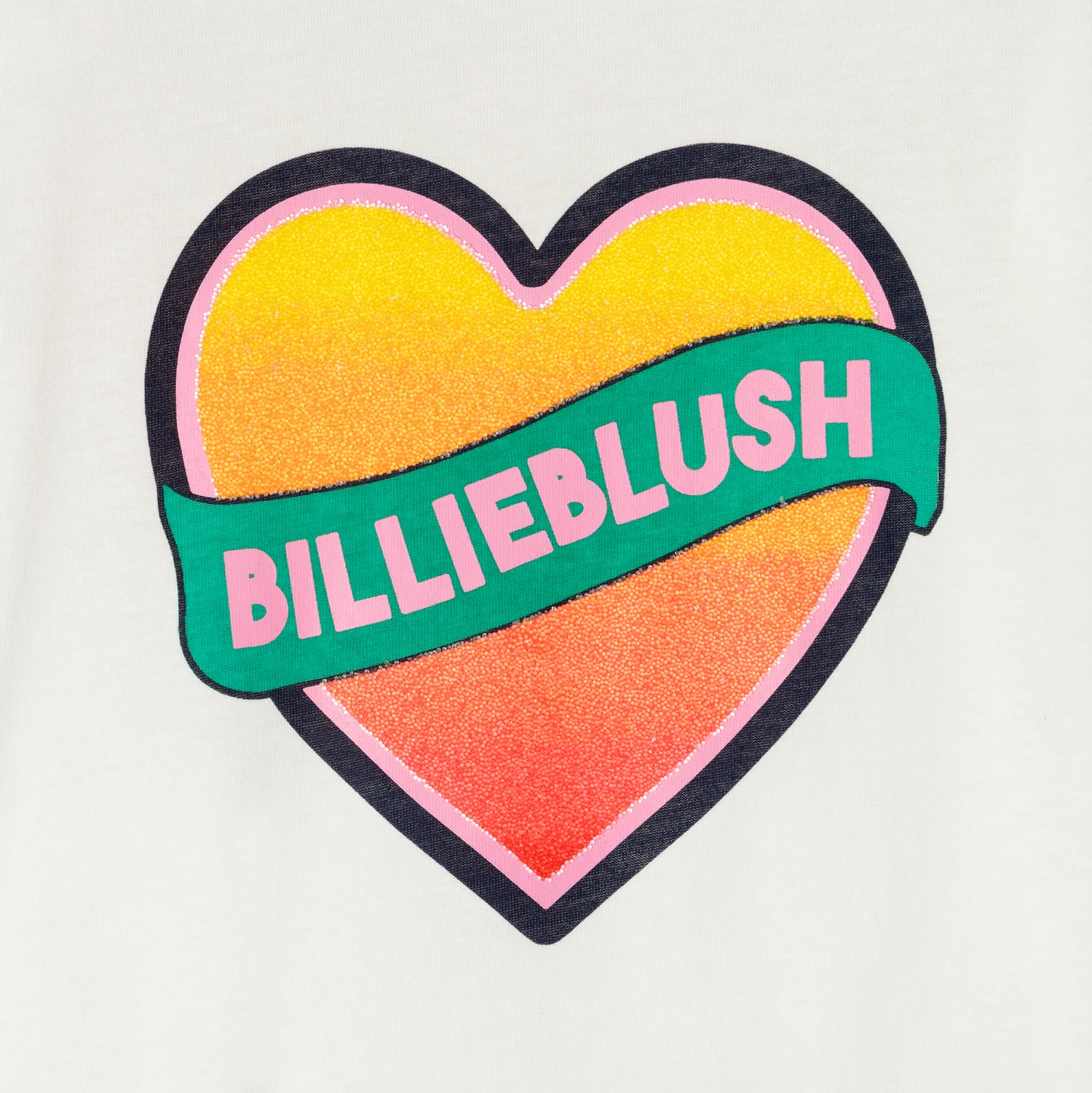 Billieblush Ivory & Blue Heart Tulle Dress 5 Billieblush Ivory & Blue Heart Tulle Dress - Image 3