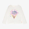 Billieblush Ivory & Pink Star Top