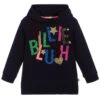 Billieblush Navy Blue Cotton Logo Hoodie -Billieblush billieblush navy blue cotton logo hoodie 337423 a8114547f6510ba67a5328e80f387231af3982ff
