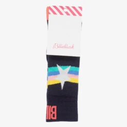 Billieblush Navy Blue Logo Socks -Billieblush billieblush navy blue logo socks 406495 39e643eb79996f8188beb6876ca1f43cdeb96b1d