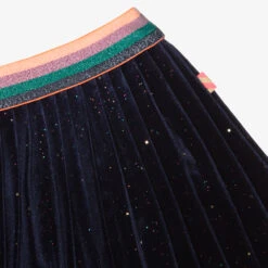 Billieblush Navy Blue Velour Pleated Skirt -Billieblush billieblush navy blue velour pleated skirt 406487 b9ac8b6b8dc8d0c48d7182291bfb9ae6dbf92954