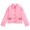 Billieblush Neon Pink Denim Jacket