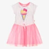 Billieblush Neon Pink Ice Cream Dress