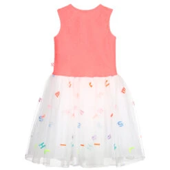 Billieblush Neon Pink Tulle Logo Dress 7 Billieblush Neon Pink Tulle Logo Dress -Billieblush billieblush neon pink tulle logo dress 382427 57633c9fe79211ad994d685cc6a095ccad2c9583