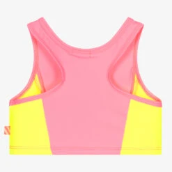 Billieblush Neon Pink & Yellow Cropped Top -Billieblush billieblush neon pink yellow cropped top 439484 a6c145308e634c6b62602bee5dcdeecab8203bec