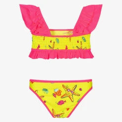 Billieblush Neon Yellow & Pink Bikini -Billieblush billieblush neon yellow pink bikini 439592 6108e88b92e9b074032fa059e35590dbe3e75d68