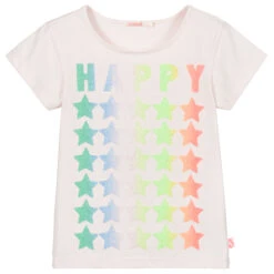 Billieblush Pink Cotton Star T-Shirt