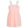 Billieblush Pink Cotton & Tulle Dress
