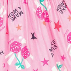 Billieblush Pink Dice Viscose Dress -Billieblush billieblush pink dice viscose dress 406527 1317a3e43d38fe4a156090c44fa172655a042f22