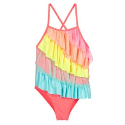 Billieblush Pink Frilled Swimsuit