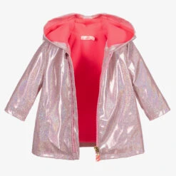 Billieblush Pink Glittery Hooded Raincoat -Billieblush billieblush pink glittery hooded raincoat 406540 118b87f6996a65e980b0d175ff0031687b688bfb