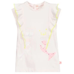 Billieblush Pink Mermaids Print Dress