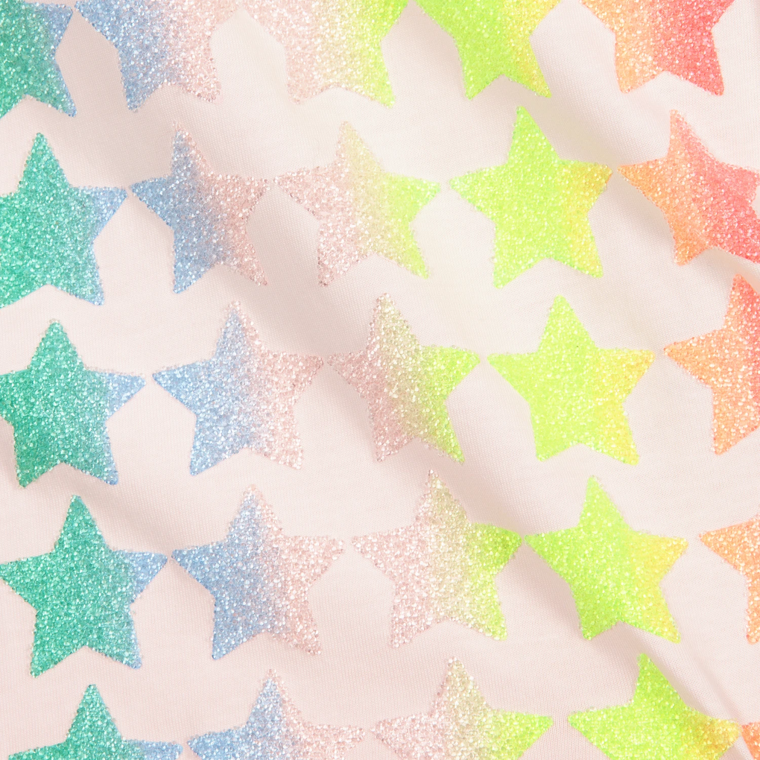 Billieblush Pink & Neon Star Jersey Dress 6 Billieblush Pink & Neon Star Jersey Dress - Image 4