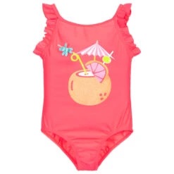 Billieblush Pink Tropical Swimsuit